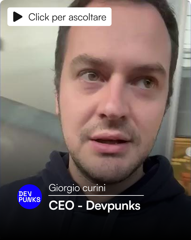 Giorgio Curini - CEO Devpunks