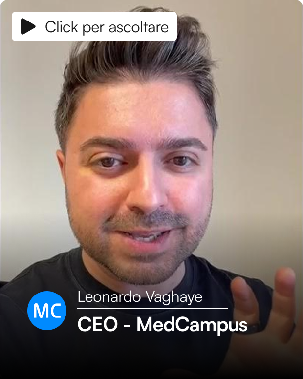 Leonardo Vaghaye - CEO MedCampus